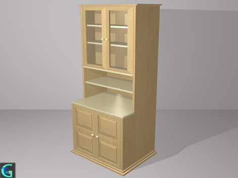 3D modering data of cupboard