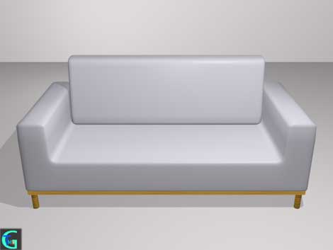 3D modering data of sofa